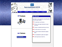 Tablet Screenshot of internationaloem.com